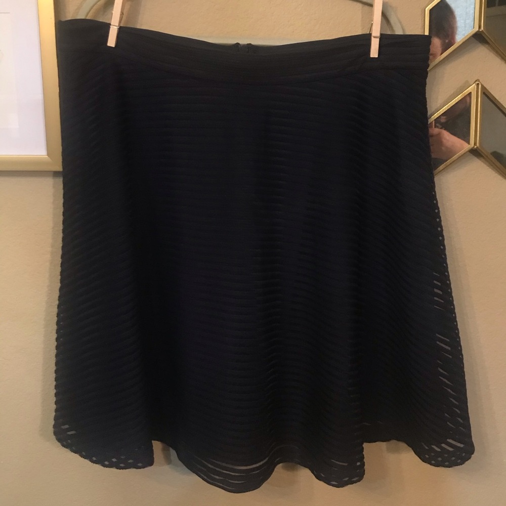 NWT Whimsy knee length navy skirt